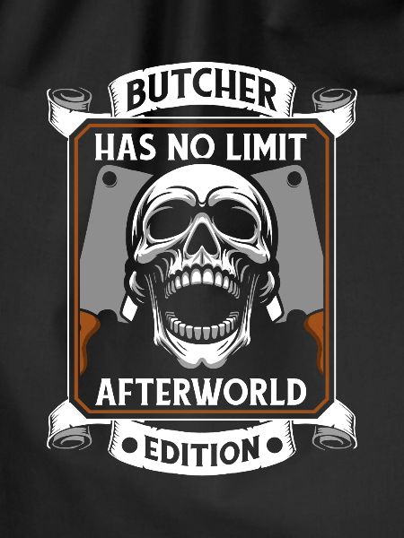 Butcher, butcher, butcher, skull