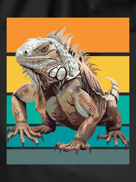 Iguana Retro Design