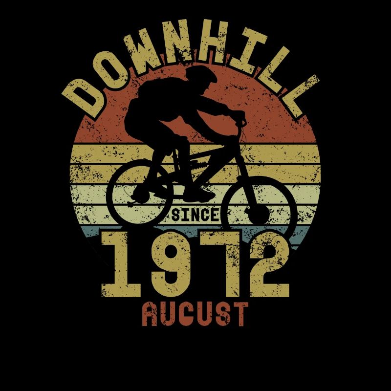 Anniversaire Vélo de descente Août 1972