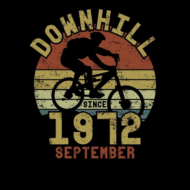 Anniversaire Vélo de descente Septembre 1972