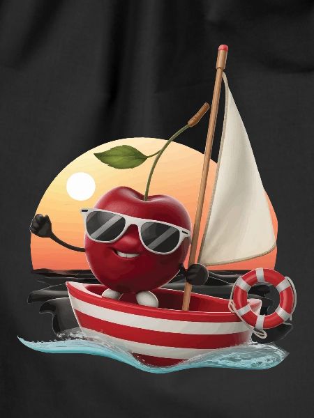 Obst Kirsche Bootfahren Geschenk