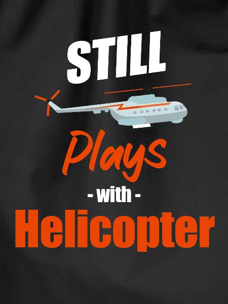 Still playing with helicopters,
