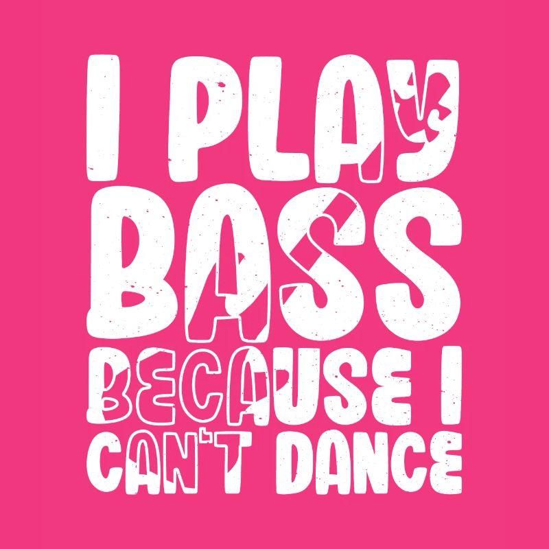 Je joue de la basse parce que je ne sais pas danser