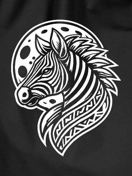 Zebra Moon Phases