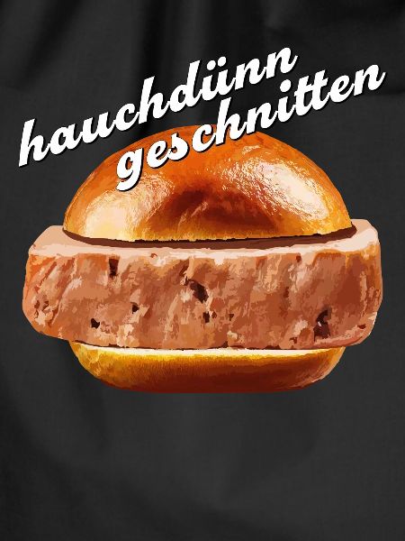 Meatloaf sliced wafer-thin