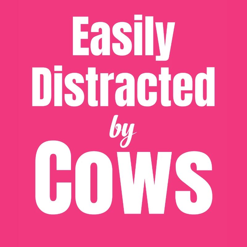 Easily distracted by cows, ranchers