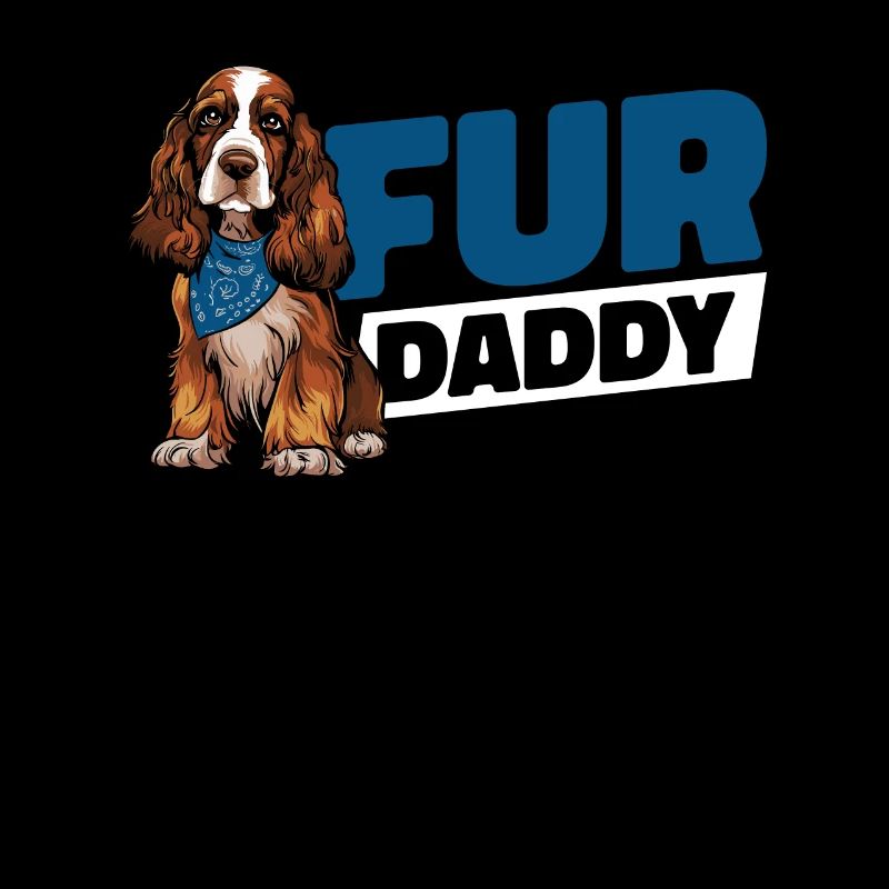 Cocker Spaniel Dog Dad For Daddy