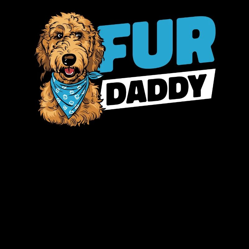 Golden Doodle Dog Dad For Daddy