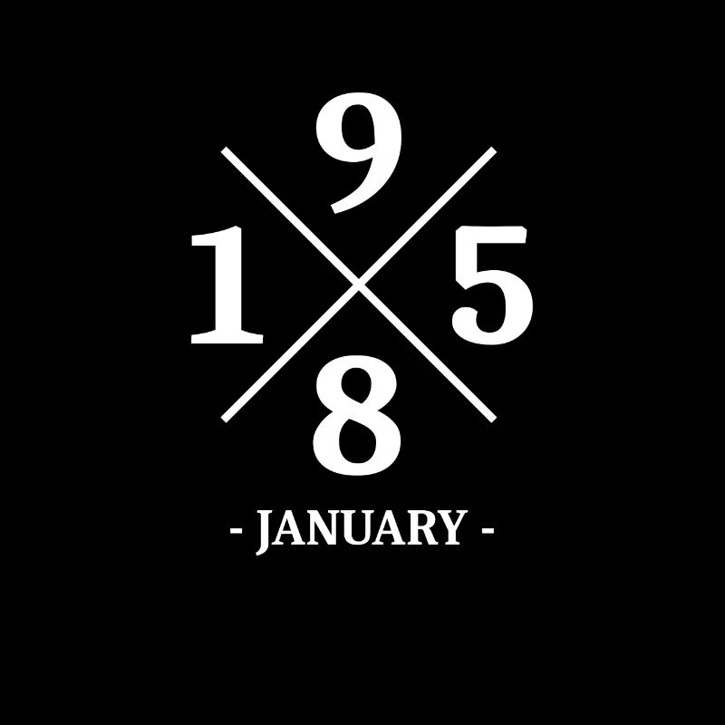 Anniversaire minimal Janvier 1985 - Simple