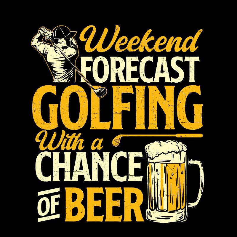 Weekend Forecast Golfing With a Chance of Beer