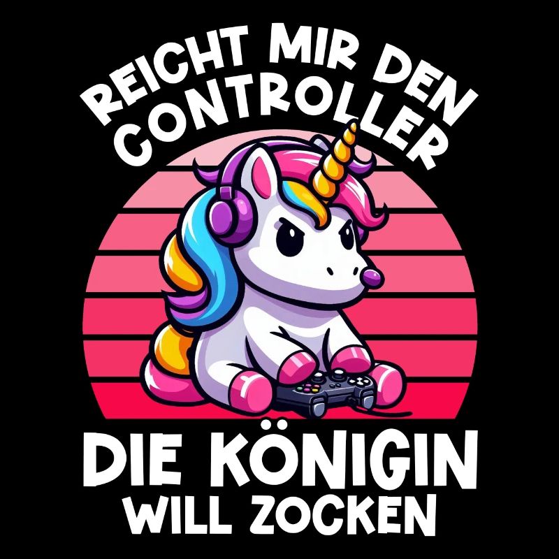 Reicht mir den Controller die Königin will zocken