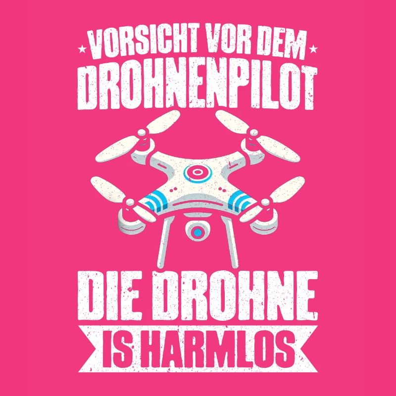 Drone Pilot Quadcopter Flying Quadcopter