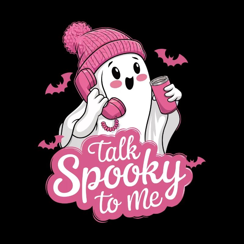 Halloween Ghost Funny Talk Effrayant pour moi