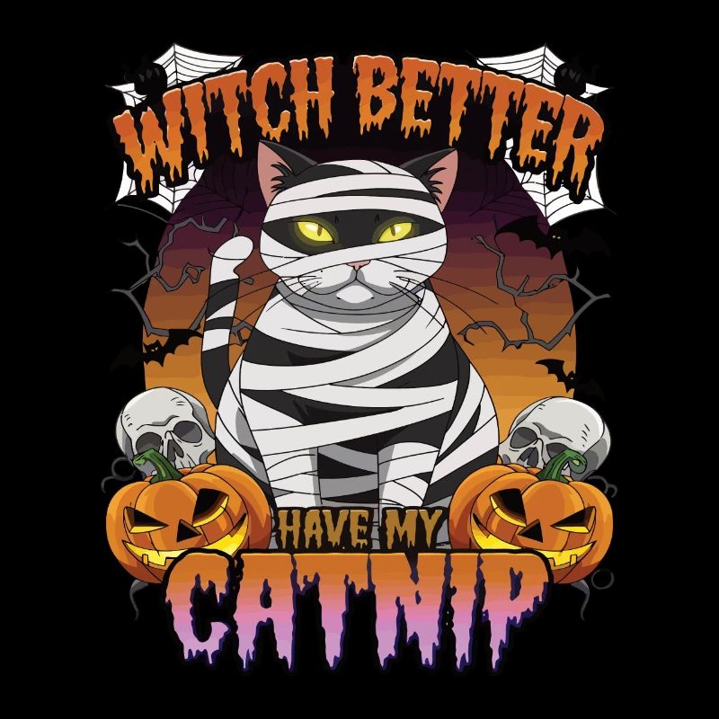 Halloween Cat Forget Candy Give Me A Cat