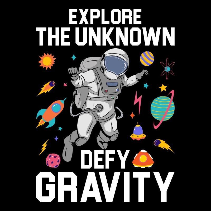 Astronaut & Weltall Design