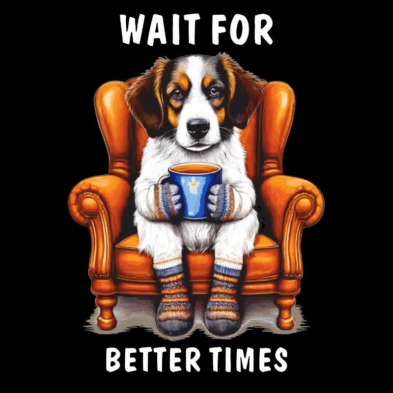 DOG WAIT FOR BETTER TIMES