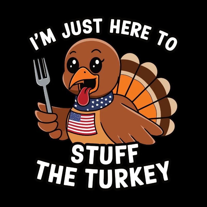 Dinde drôle de Thanksgiving