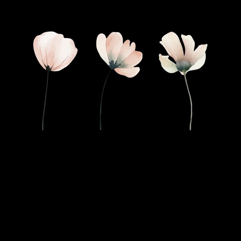 Elegante Blumen Fleurs élégantes