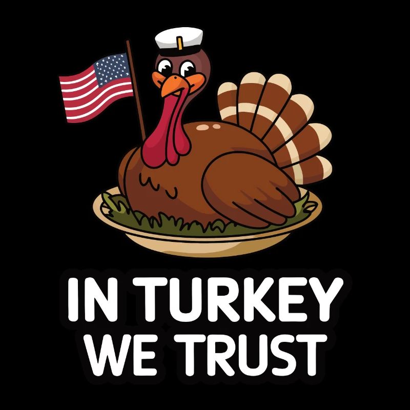 Dinde drôle de Thanksgiving