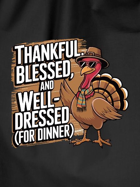 Lustiger Thanksgiving Truthahn