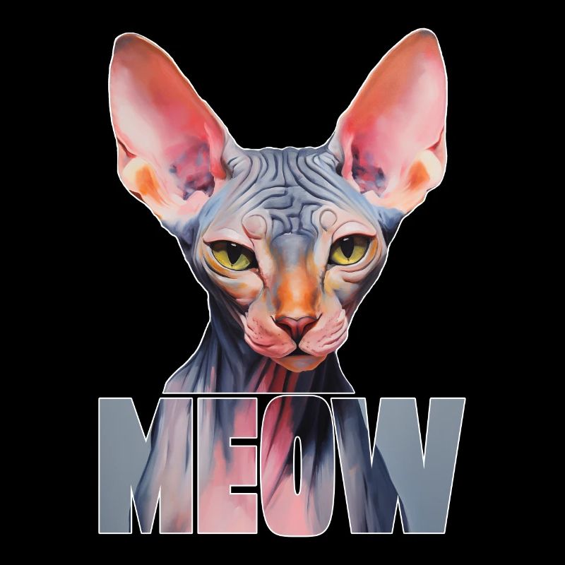 Sphynx Katze Miau