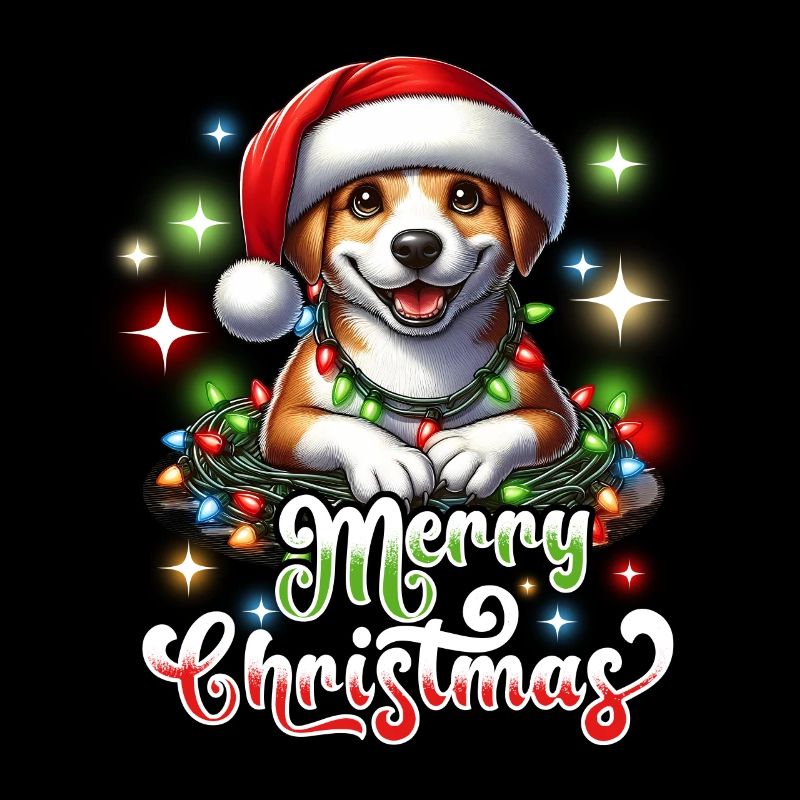 Noël Chien Joyeux Noël