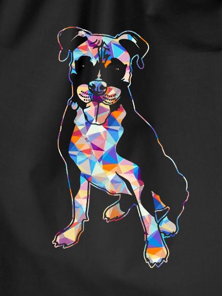 Boxer Dog Geometric
