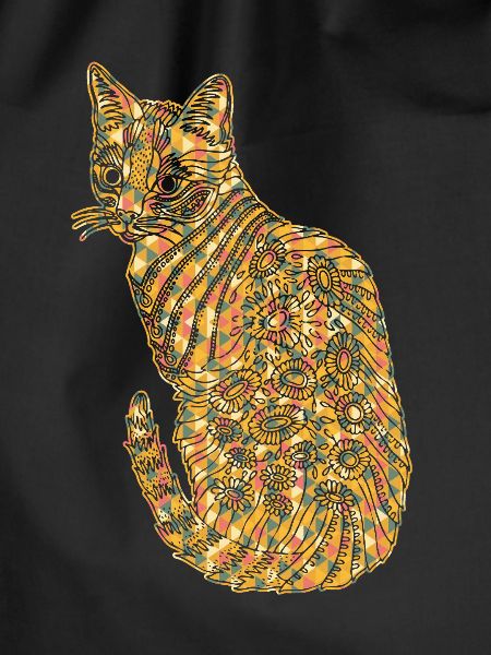 Bengal Cat Geometric