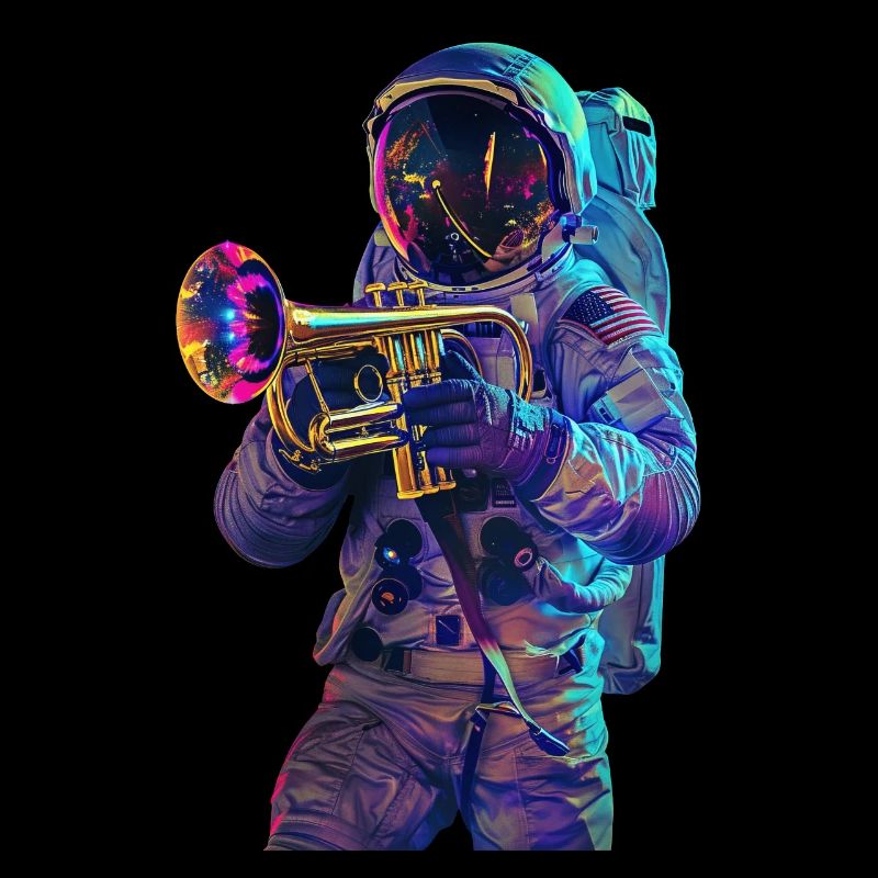 Trompette astronaute