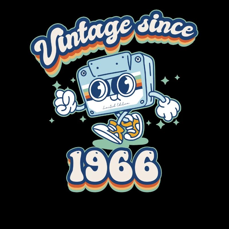 Vintage Since 1966 Classic Retro 59th Birthday