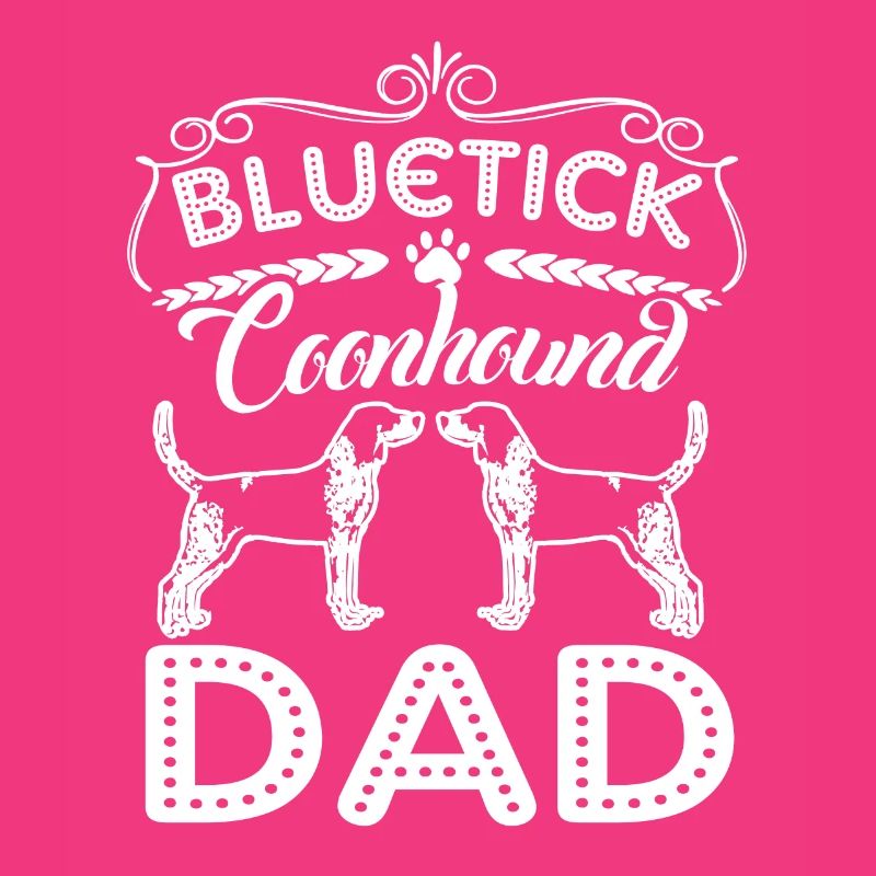 Bluetick Coonhound Dad
