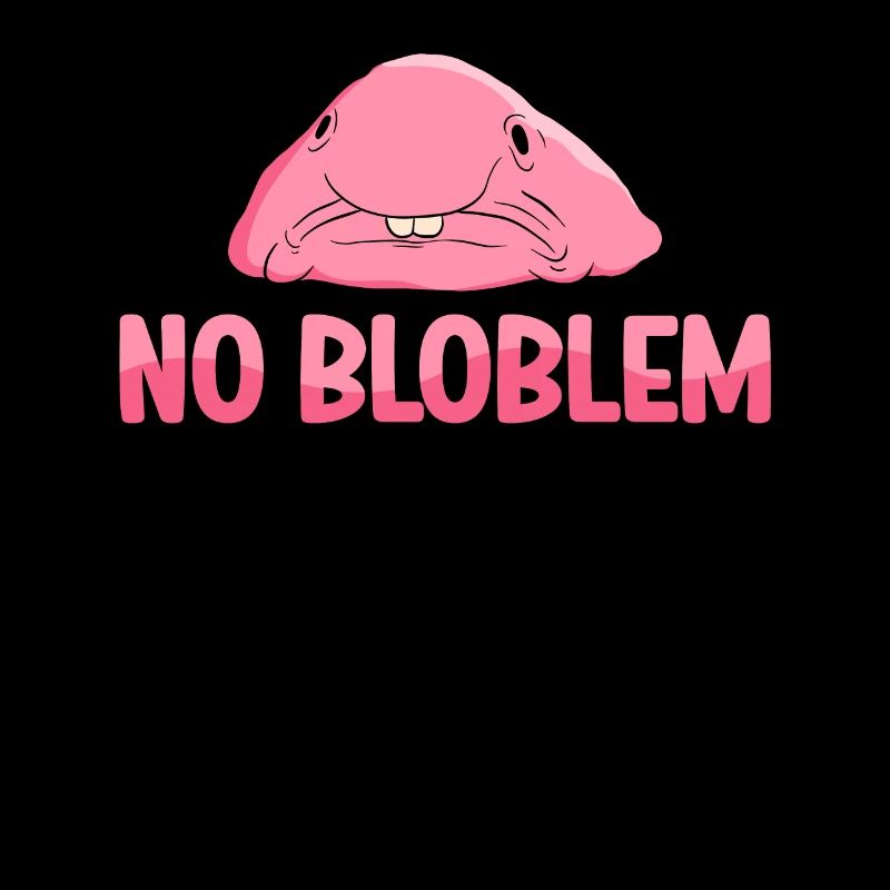 Drôle de poisson Blobfish mignon