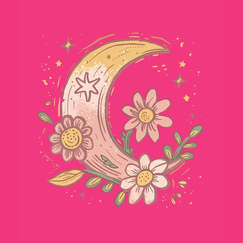 Boho Lune et Fleurs