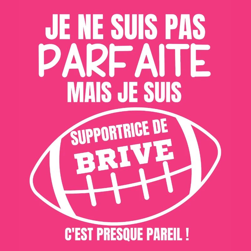 Supportrice de Brive Parfaite Rugby