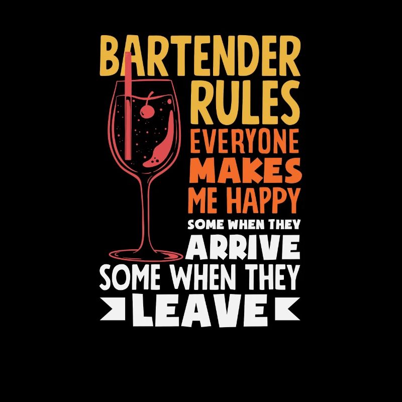 Funny Bartender Saying Bartender Gift