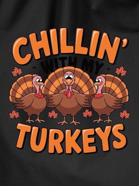 Lustiger Thanksgiving Truthahn