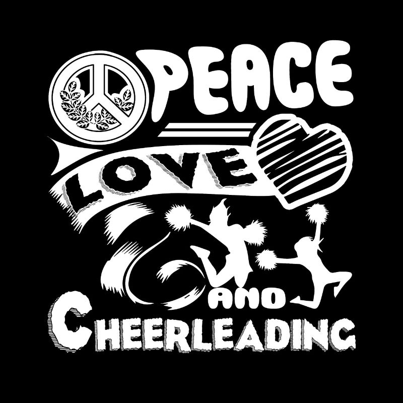 Cheerleading Peace Love Cheerleading