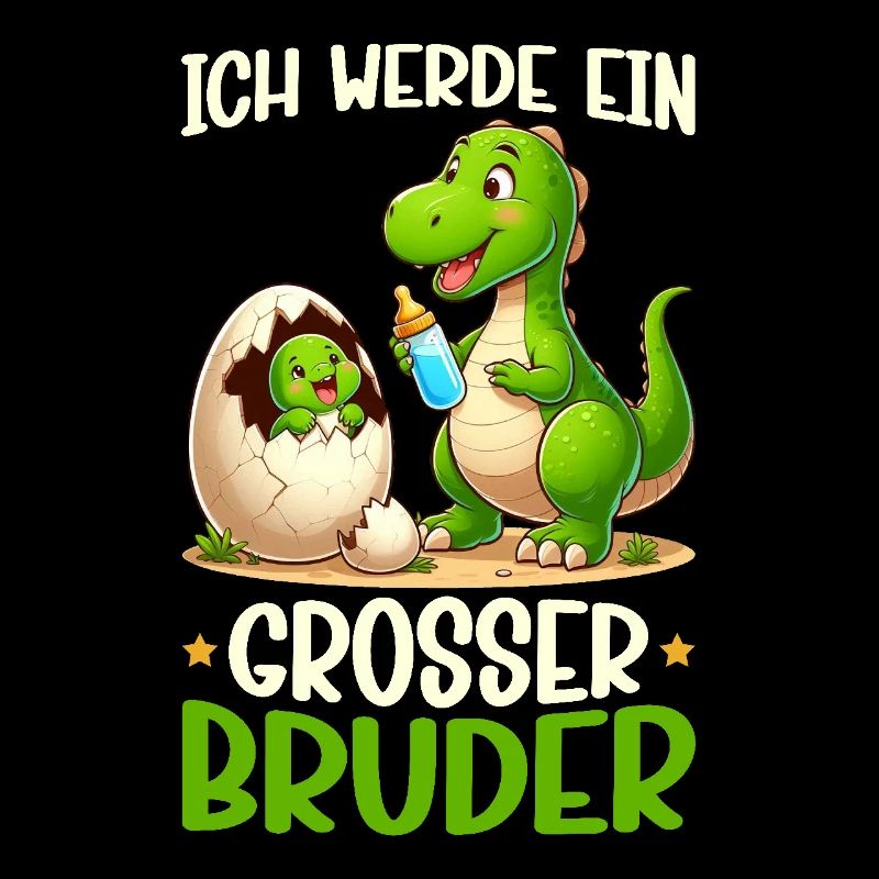 Ich Werde Großer Bruder Dinosaurier Neuer Bruder