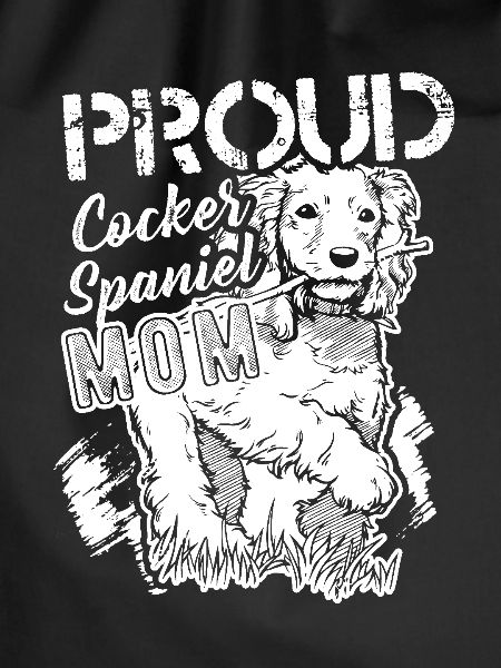 Proud Cocker Spaniel Mom