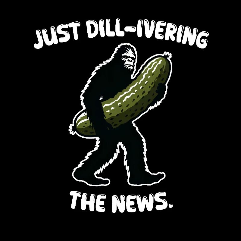 Juste de l’aneth. Cornichon Bigfoot Sasquat