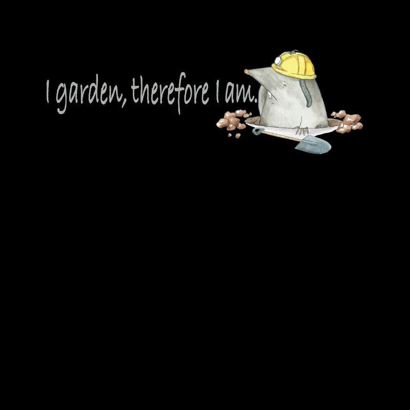 Niedlicher Maulwurf-Gärtner Cute Mole Gardener
