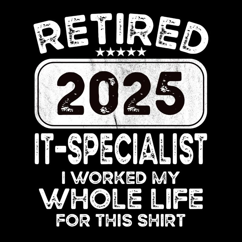 Retired It specialist 2025