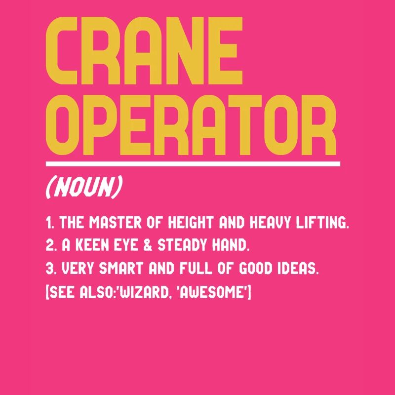 Crane operator definition