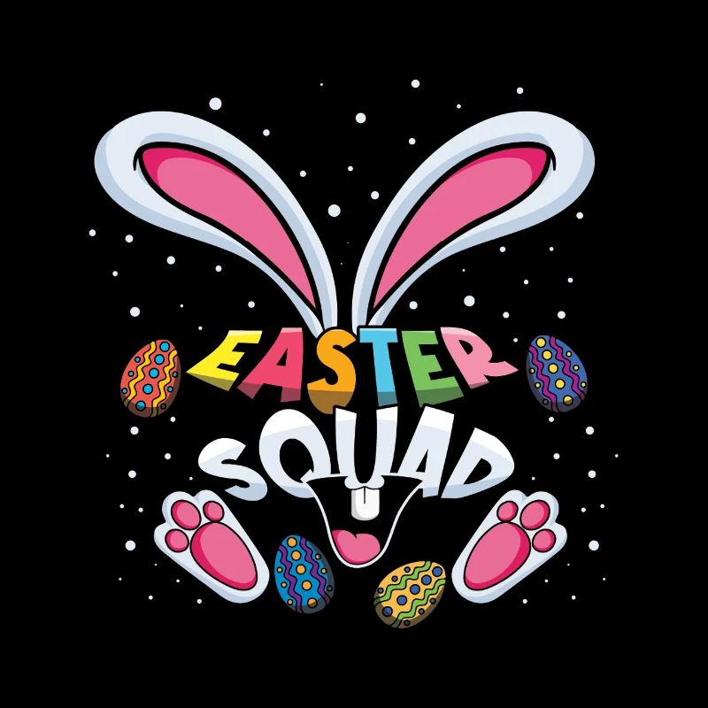 Ostern Hase Squad Ostereier Spaß