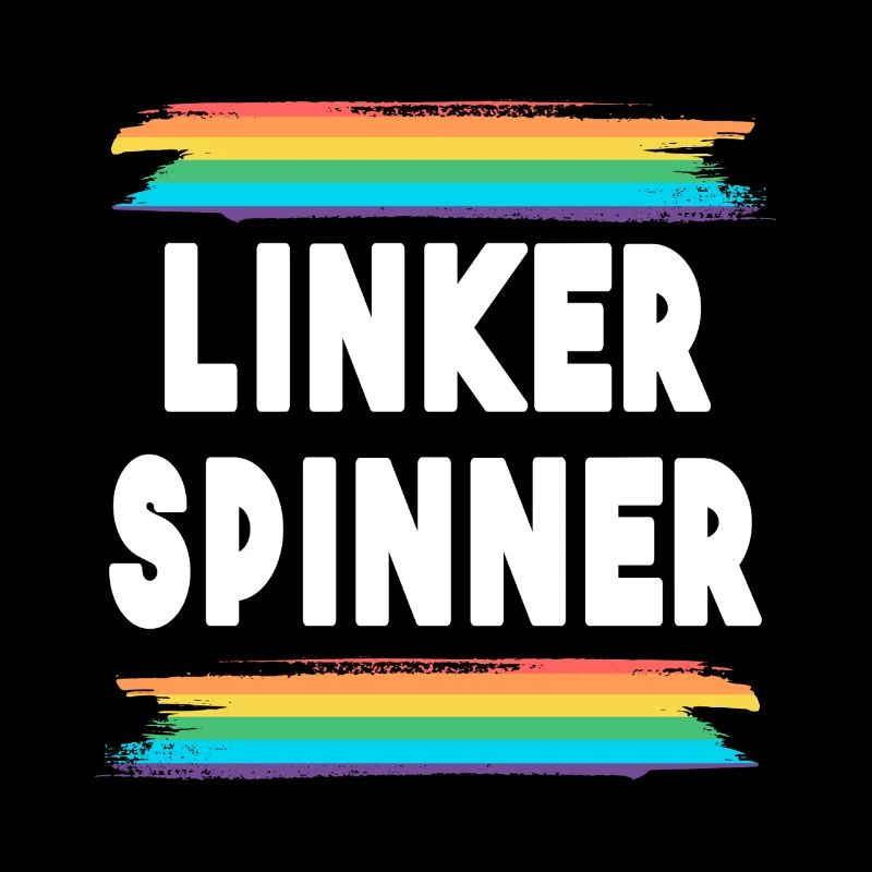 Linker Spinner Regenbogen Menschenrechte links