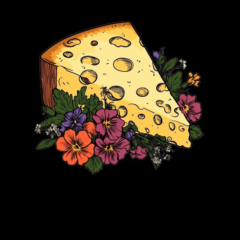 Fromage aux fleurs
