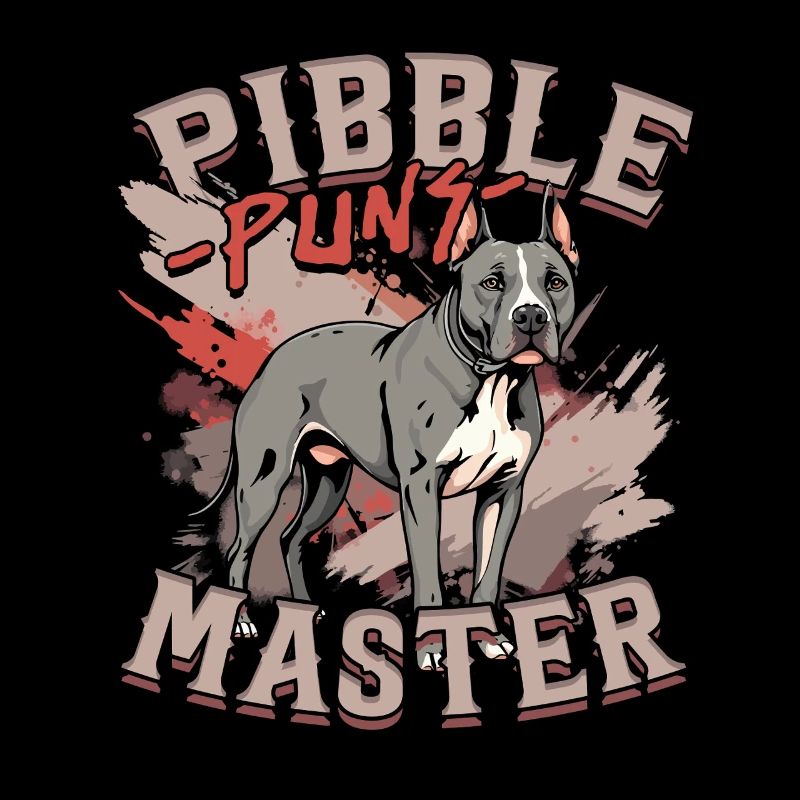 Pitbull Pitbulls Pibble Puns Master