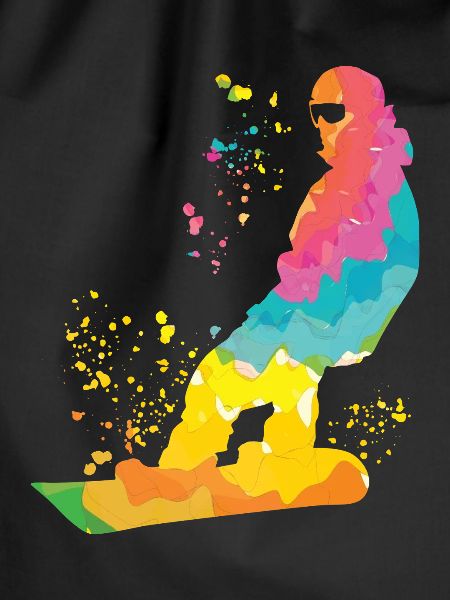 Snowboarder Snowboarding Snowboard