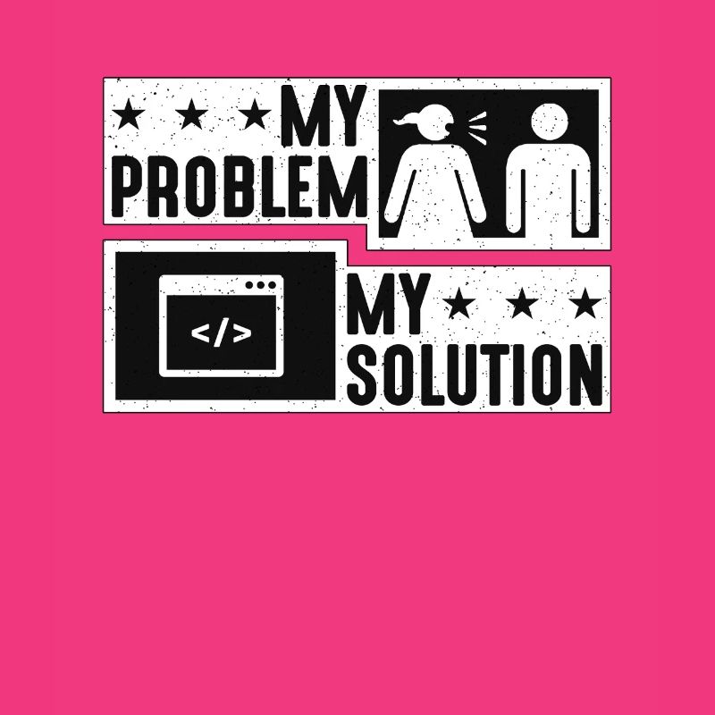 Online Coder My Problem My Pictogram Dad Developer