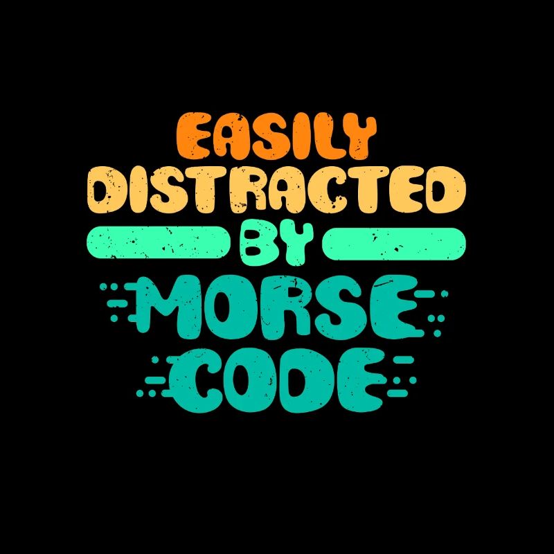 Le code Morse facilement distrait par le code Morse